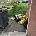 Проблема с вывозом мусора на П.Бровки 17-1